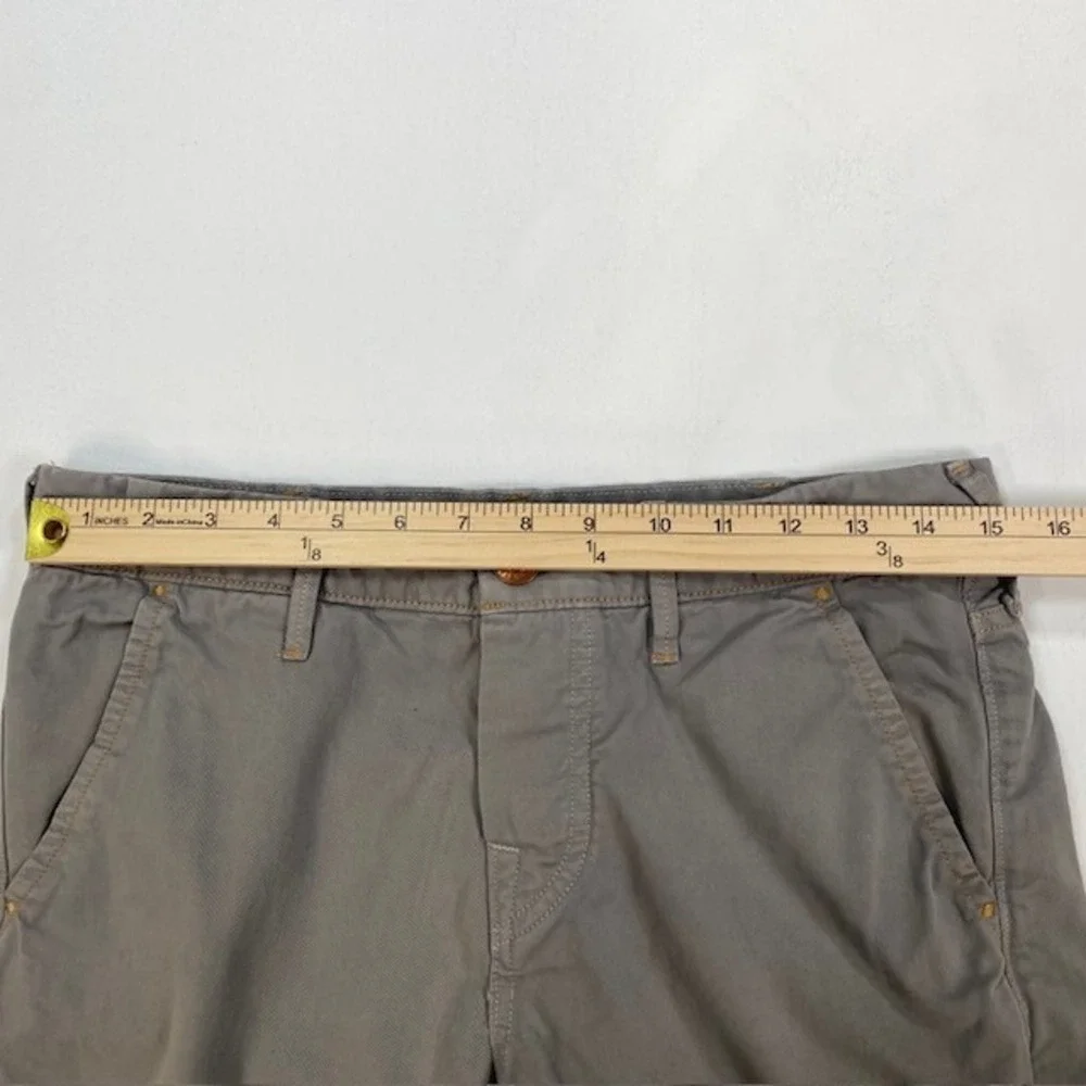 True Religion Rocco Tailored Overdye Twill Pants Gray Mens‎ Size 29 Cotton
